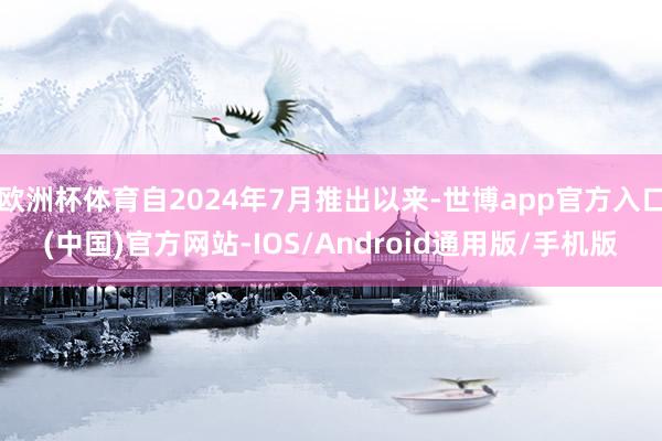 欧洲杯体育自2024年7月推出以来-世博app官方入口(中国)官方网站-IOS/Android通用版/手机版