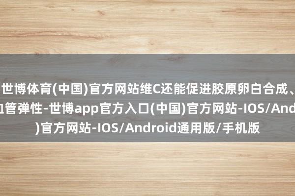 世博体育(中国)官方网站维C还能促进胶原卵白合成、增强铁罗致、调理血管弹性-世博app官方入口(中国)官方网站-IOS/Android通用版/手机版